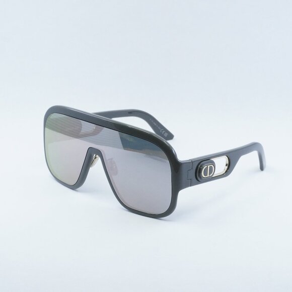Dior DIORBOBBYSPORT M1U 45A7 Sunglasses Grey Shield Frame, Silver Lenses main image 13